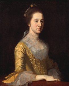 Margaret Strachan Mme Thomas Harwood, vers 1771 - Charles Willson Peale