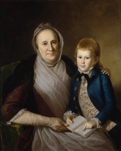 Mme James Smith et son petit-fils
