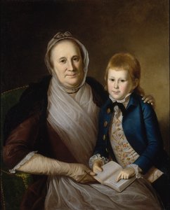 Mme James Smith et petit-fils