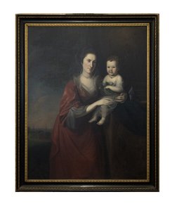 Mme Mary Norris Dickinson et sa fille