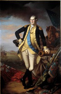 Portrait de George Washington après la bataille de Princeton - Charles Willson Peale