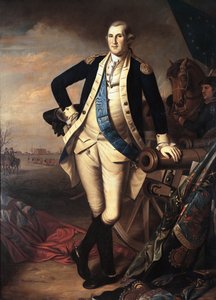 Portrait de George Washington après la bataille de Princeton, 3 janvier - Charles Willson Peale