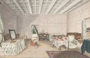 Conception pour intérieur, vers 1830 - Charles de Brocktorff