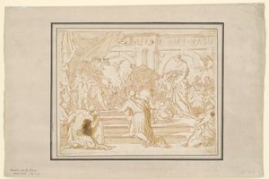 La magnanimité de Scipion - Charles de Lafosse (possibly)