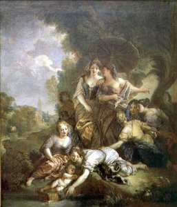 Moïse sauvé des eaux - Charles de Lafosse