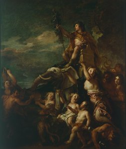 Triomphe de Bacchus, par Charles de la Fosse - Charles de Lafosse