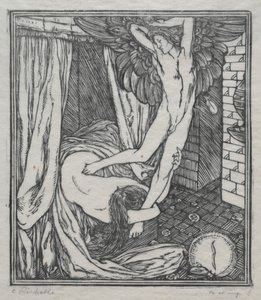 De Cupidinis et Psyches amoribus : La fuite de Cupidon - Charles de Sousy Ricketts