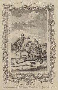La mort du général Wolfe au siège de Québec - Charles the Elder Grignion