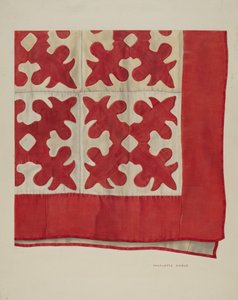 Courtepointe à motif de feuille de chêne - Charlotte Angus