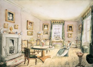 Le salon, East Wood, Hay, f54 d