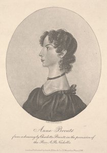 Anne Brontë, gravée par Walker & Boutall, vers 1836-49 (gravure)