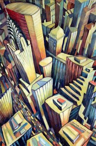 Le Chrysler Building, 1993 - Charlotte Johnson Wahl