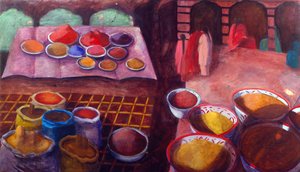Rouge indien, 2004 - Charlotte Moore