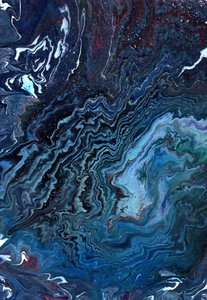 Acrylic Pouring, 2020 - Charlotte Orr