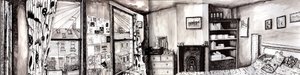 Panorama de la chambre - Charlotte Orr