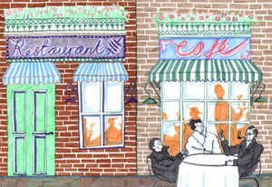 Café, 2017 - Charlotte Orr