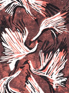 Flamants roses, 2021 - Charlotte Orr