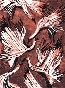 Flamants roses 2, 2021 - Charlotte Orr