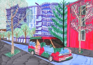 Koloniestraße, Mariage, 2017 - Charlotte Orr
