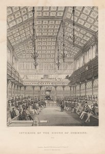 Intérieur de la Chambre des communes - Chavane