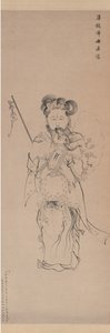 Bodhisattva Guanyin sous la forme de la Mère Bouddha, daté de 1620 - Chen Hongshou