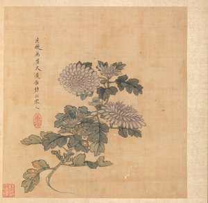 Chrysanthème - Chen Hongshou