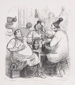 Les Chanteurs de la paroisse des Œuvres complètes de Béranger, 1836 - Cherrier