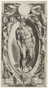 Jean-Baptiste dans une cartouche