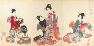 Album de femmes du château de Chiyoda, 1895