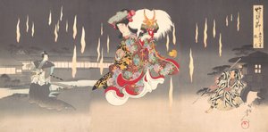 Scène de Foxfire Kitsunebi de la pièce Honcho nijushiko