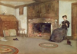Une Mélodie Familière, vers 1880 - Childe Frederick Hassam