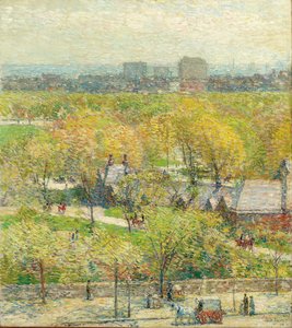 À travers le parc - Childe Frederick Hassam
