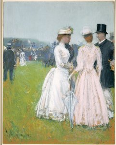 Au Grand Prix de Paris - Childe Frederick Hassam