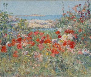 Le jardin de Celia Thaxter, Isles of Shoals, Maine