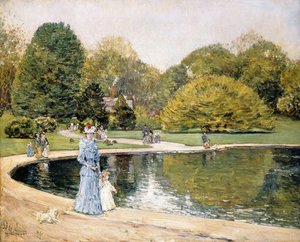 Central Park - Childe Frederick Hassam