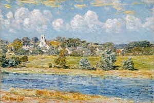 Paysage à Newfields, New Hampshire - Childe Frederick Hassam