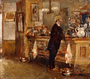 Le Bar de McSorley - Childe Frederick Hassam