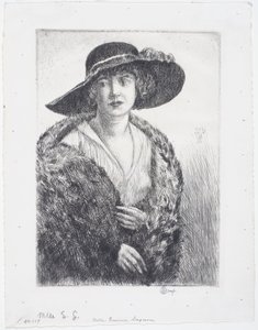 Mlle Erminie Gagnon - Childe Frederick Hassam