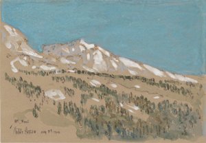 Mont Hood - Childe Frederick Hassam
