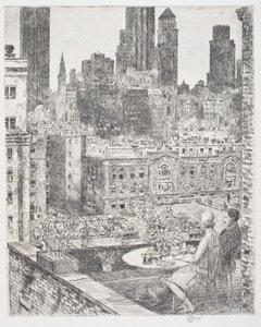Printemps à New York - Childe Frederick Hassam