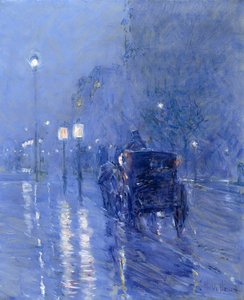 Minuit pluvieux, fin des années 1890