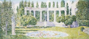Les Jardins Bartlett, Amagansett - Childe Frederick Hassam