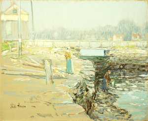 Le barrage du moulin, Cos Cob