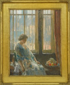 La fenêtre de New York - Childe Frederick Hassam