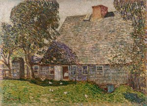 La vieille maison Mulford, East Hampton - Childe Frederick Hassam
