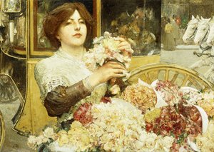 La Fille aux roses