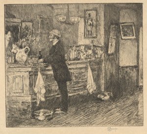 Un bar de la Nouvelle-Angleterre - Childe Hassam
