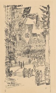 Avenue des Alliés - Childe Hassam