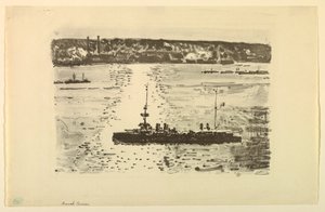 Croiseur français - Childe Hassam