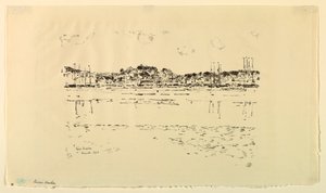 Port intérieur - Childe Hassam